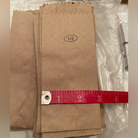 LOT of Craft Supplies colored staples, paperbag,party bag, sticker letter square - Picture 8 of 14